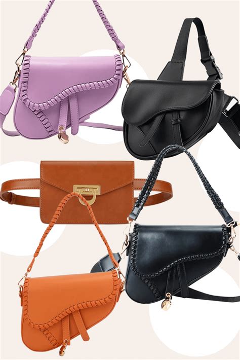 mini saddle dior femme|Dior mini saddle bag dupe.